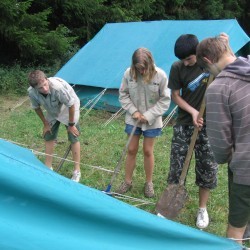 fotos kamp 2009-2010 jong-givers 114 - Scouts en Gidsen Zaventem 